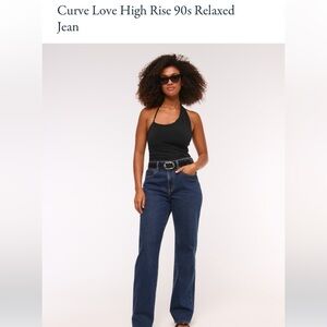 Abercrombie & Fitch 90s Relaxed Jean (Curve Love 26)